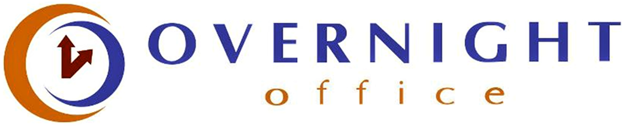 Company logo featuring arrow and text